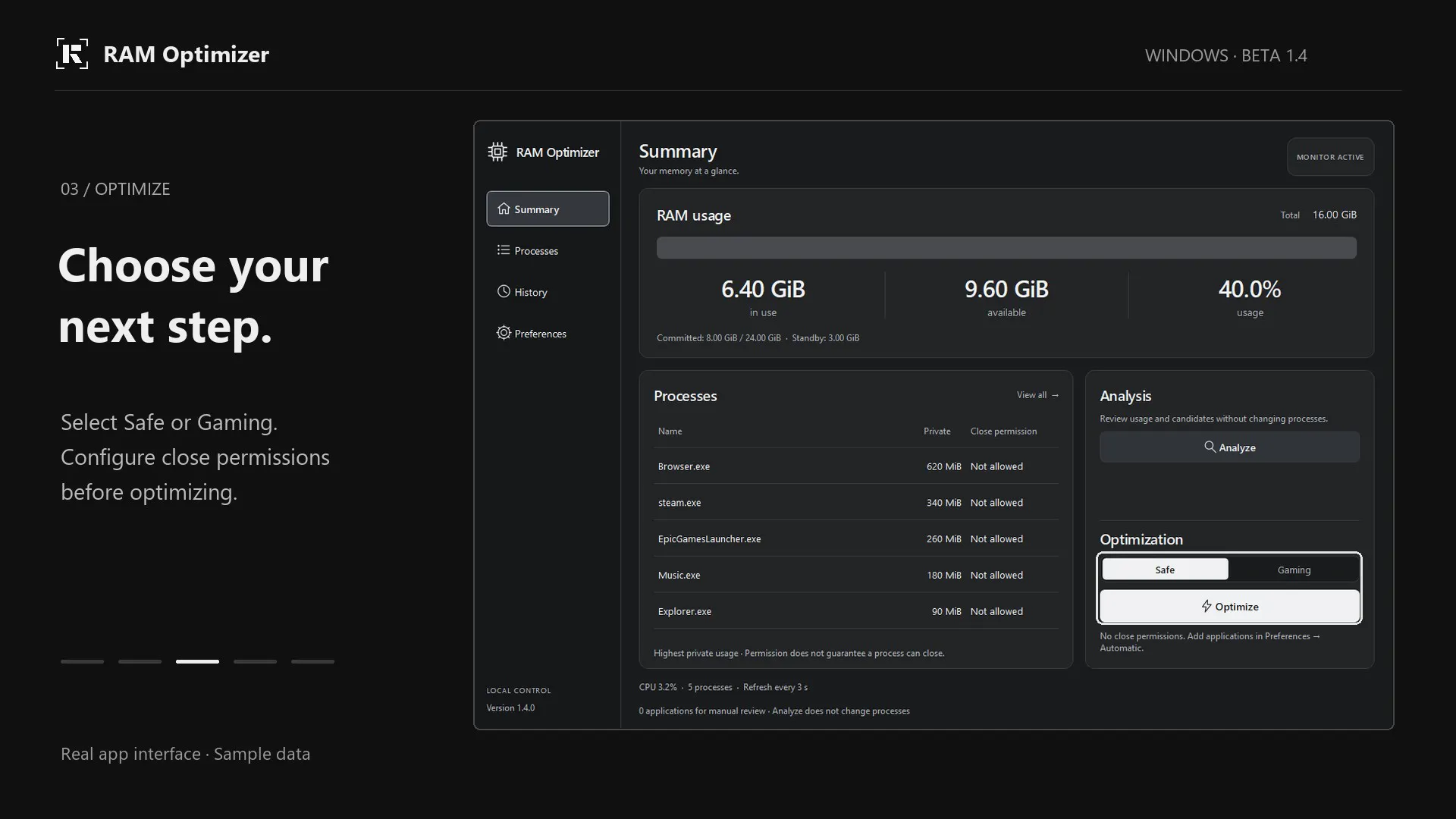 RAM Optimizer gallery image