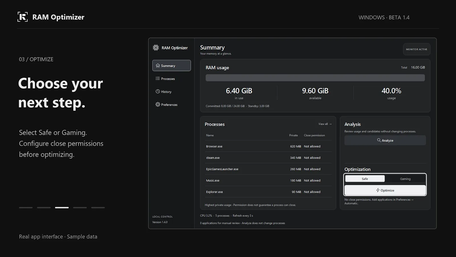 RAM Optimizer screenshot 7