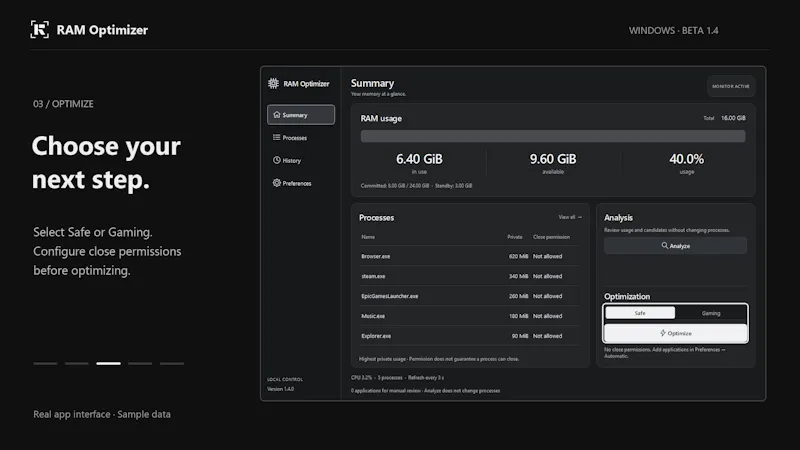 RAM Optimizer screenshot 7