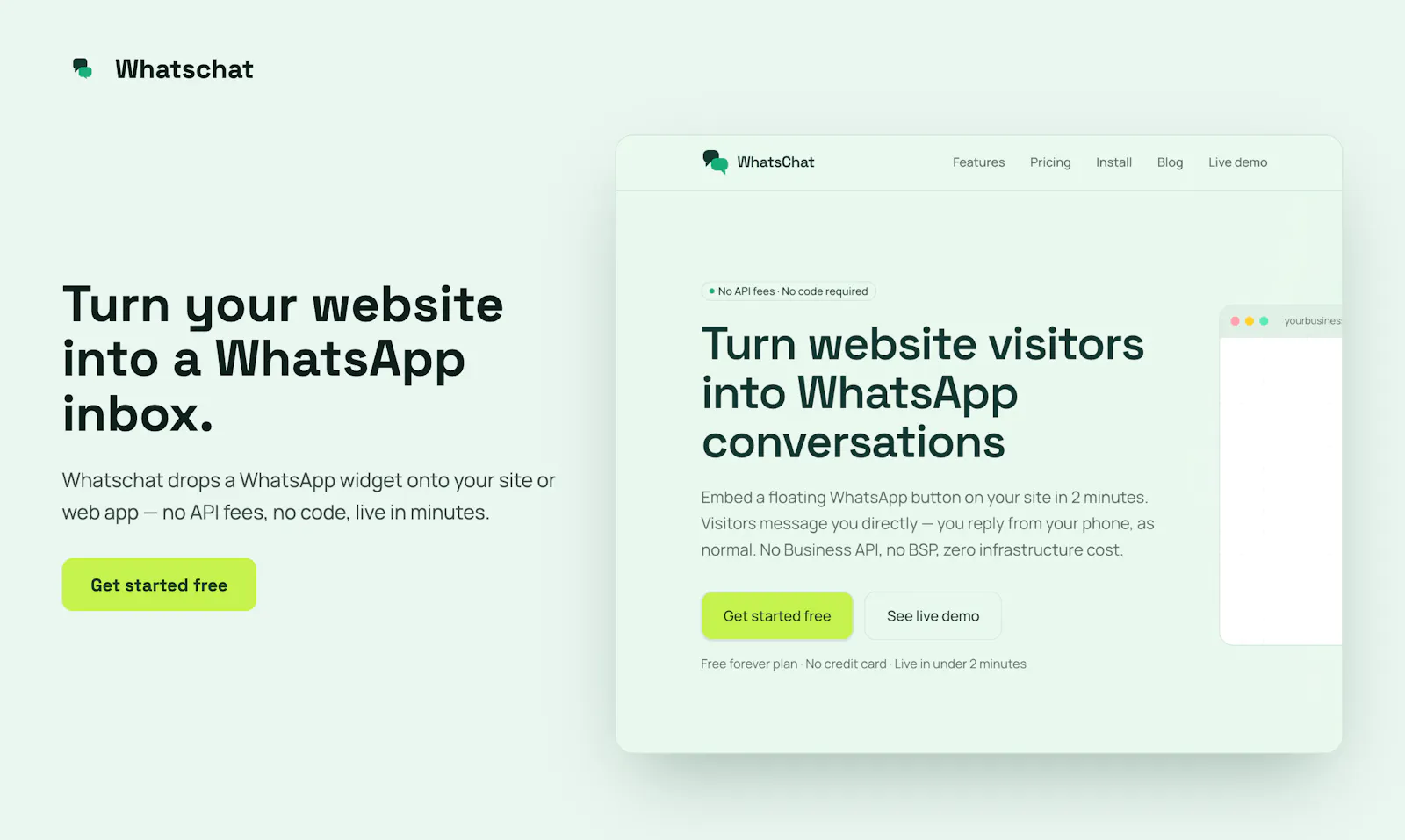 WhatsChat — WhatsApp conversations screenshot 1