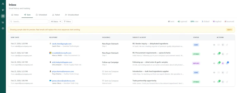 ClickReach.io screenshot 3