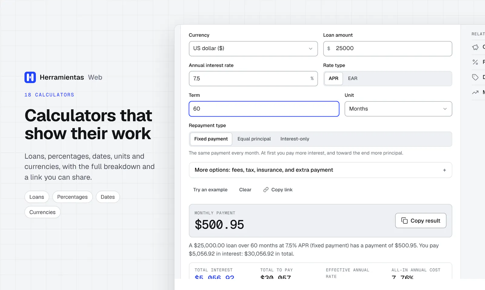 Herramientas Web screenshot 3