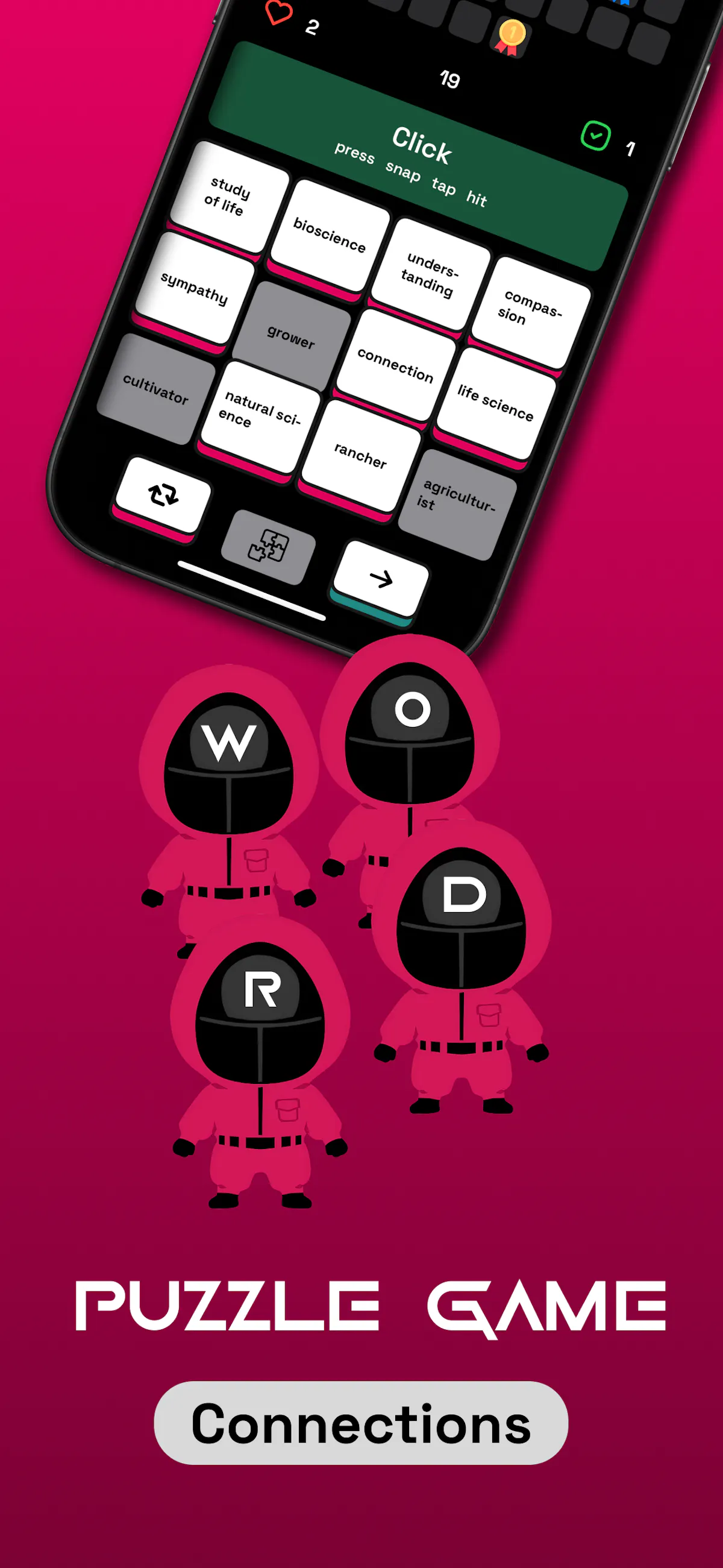 Word Puzzle: Connections