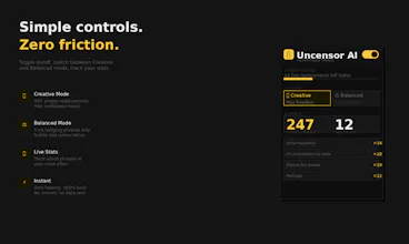 Uncensor AI gallery image