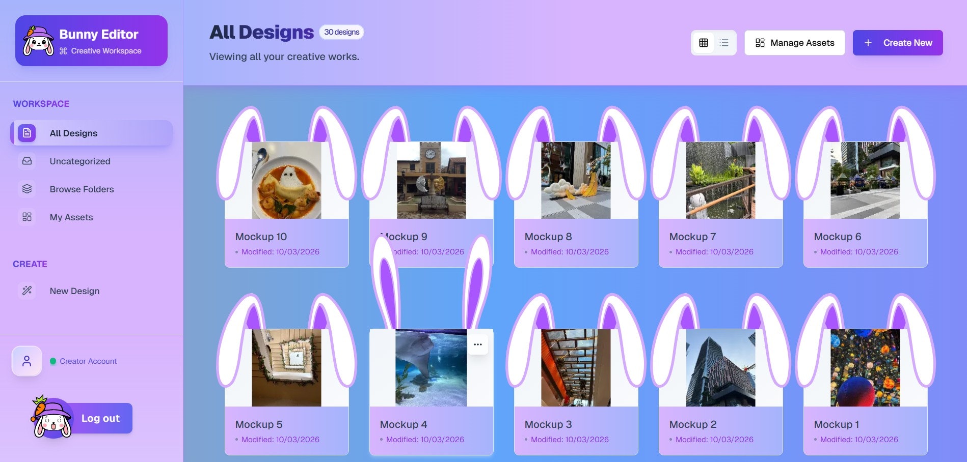  Bunny Editor — Design, Draw & Edit  media 12