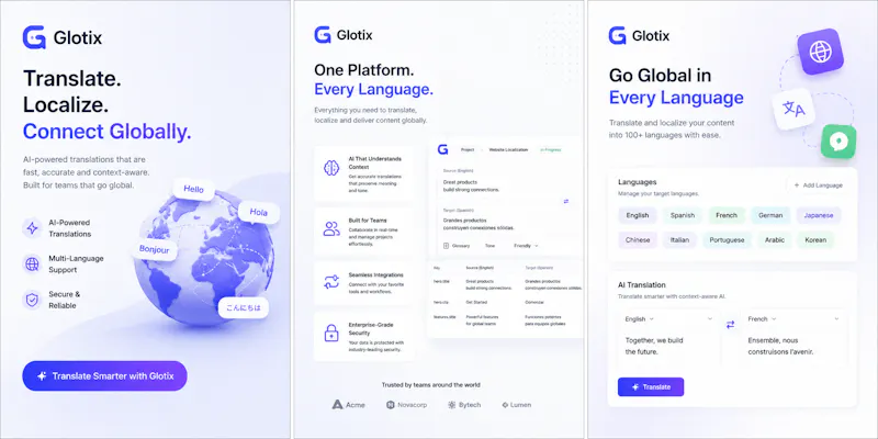 Glotix screenshot 2