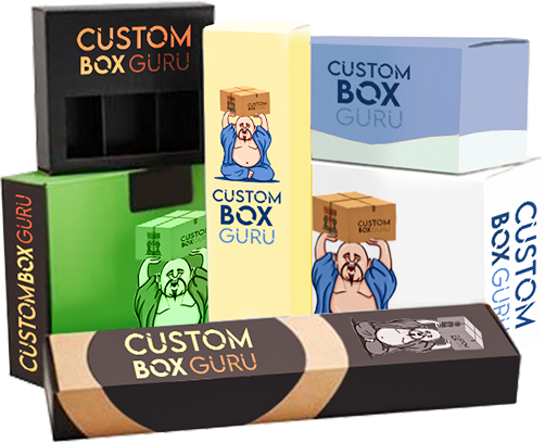 Mídia 6 de Caixas impressas personalizadas com logotipo