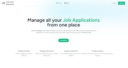 Job Hunt Manager gallery image