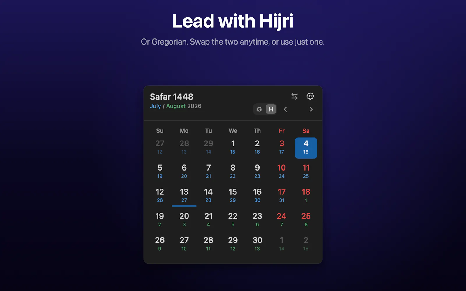Soluna Calendar for macOS screenshot 4