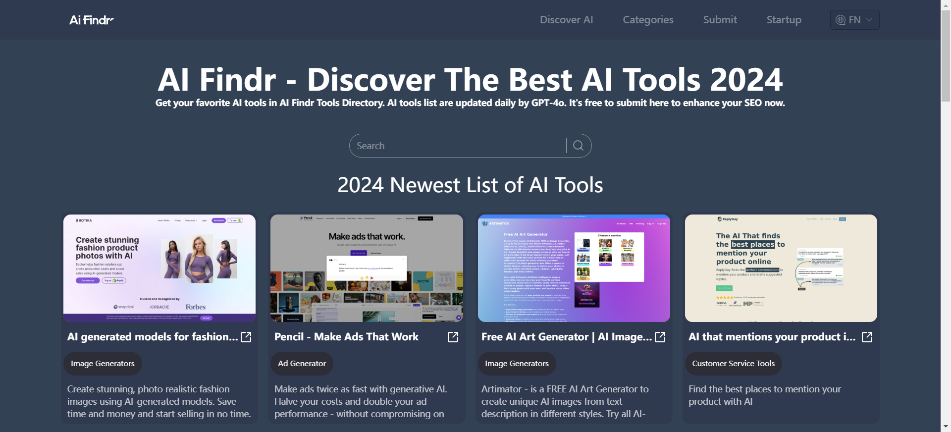 Directorio de AI Findr media 1