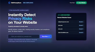 SitePrivacyScore gallery image
