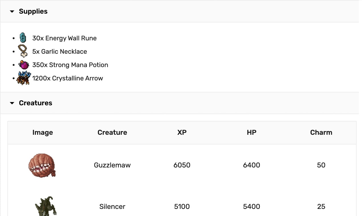 Tibia Hunt Finder gallery image