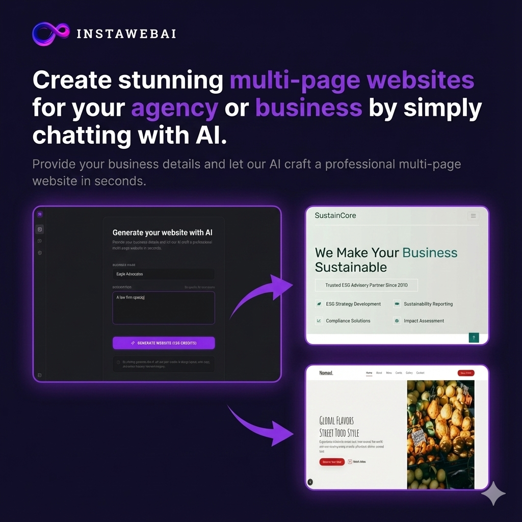 InstawebAI V3 gallery image