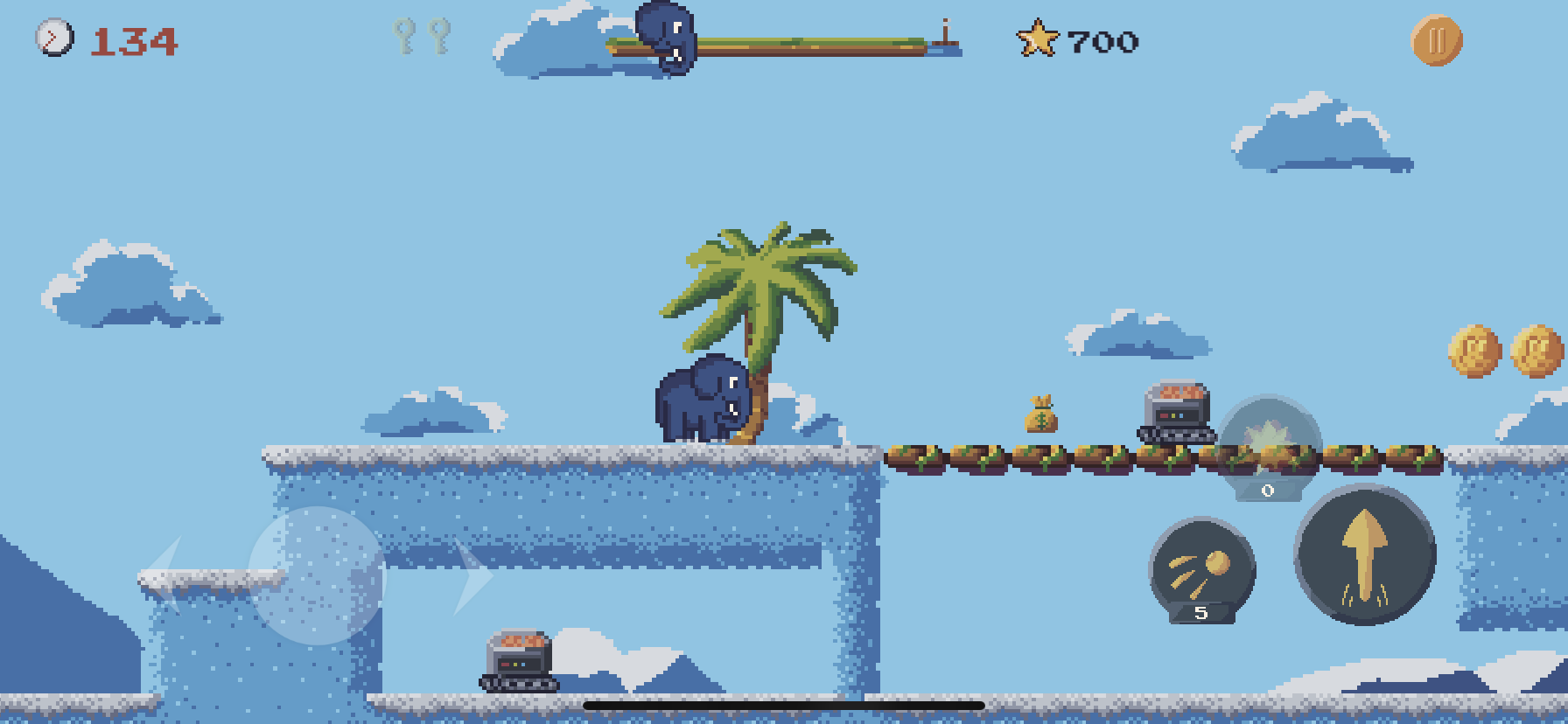 Speel Nino's Island nu op iOS! - 2d pixel platformer gaming -app met raadsels en avontuur media 3