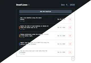 Deadlines gallery image