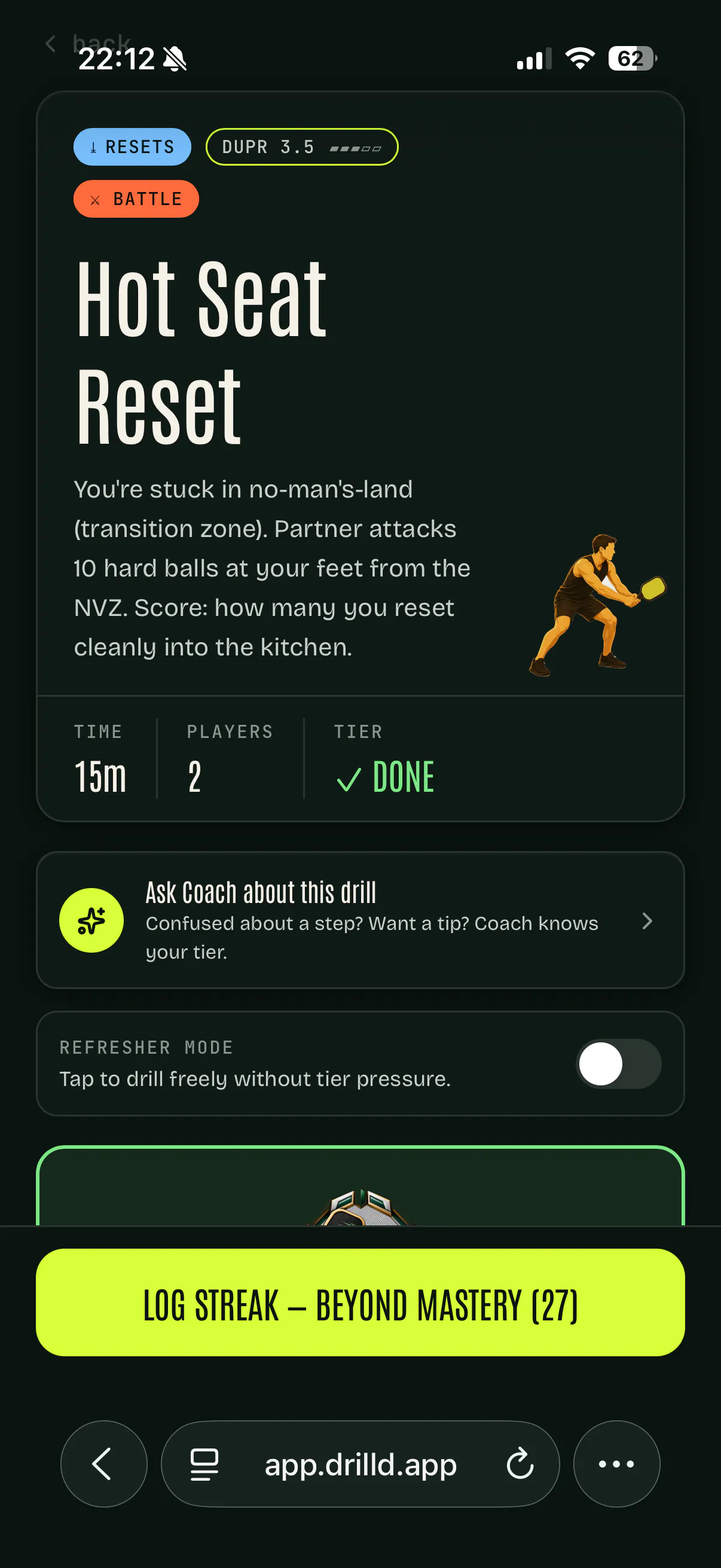 Drilld - Pickleball Trainer App gallery image