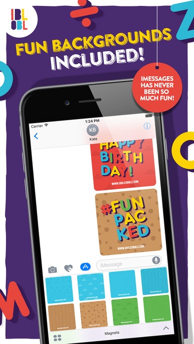 Ibbleobble Fridge Magnets for iMessage gallery image