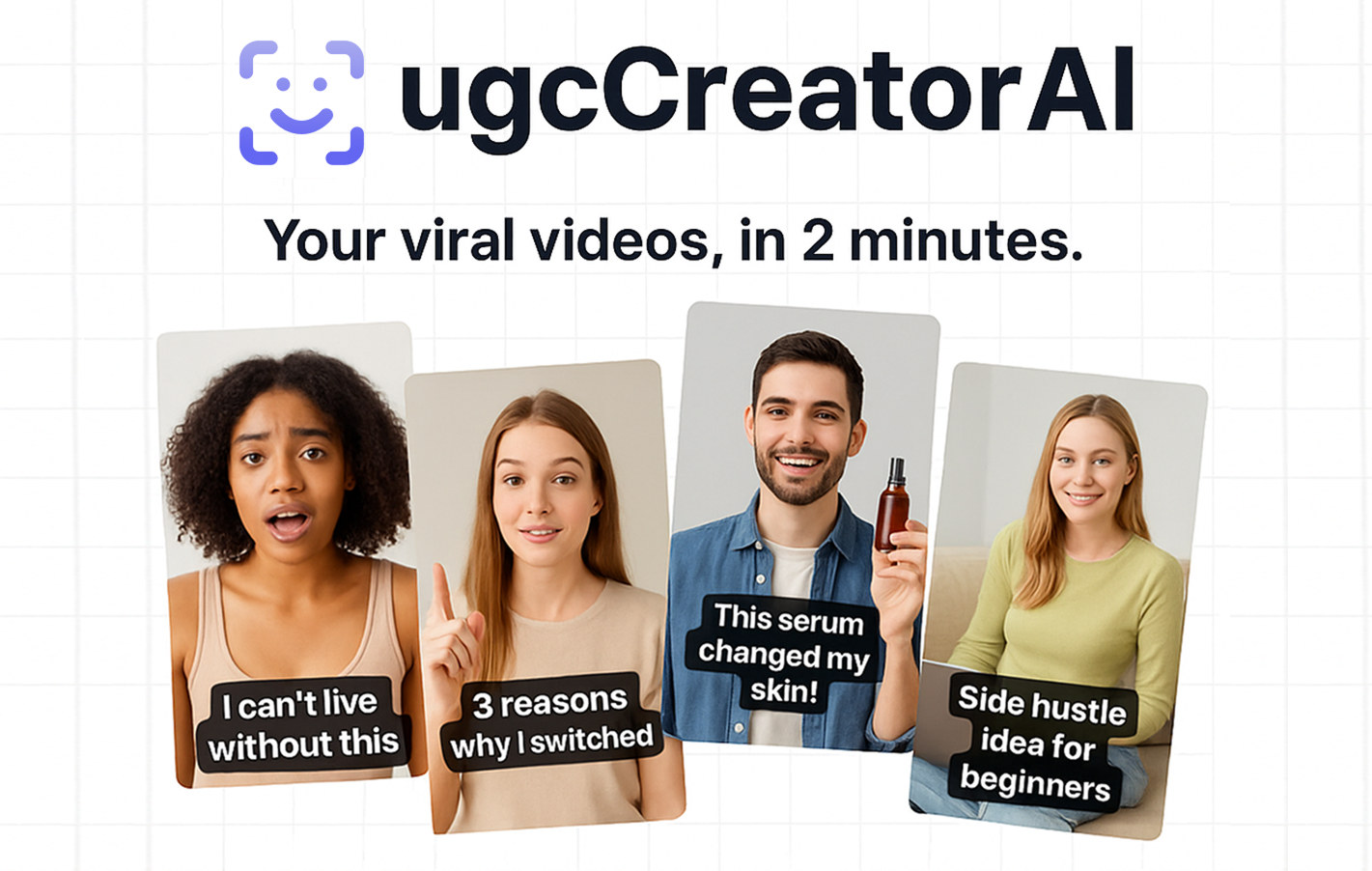 ผู้สร้าง UGC AI - วิดีโอไวรัสของคุณภายใน 2 นาที media 2