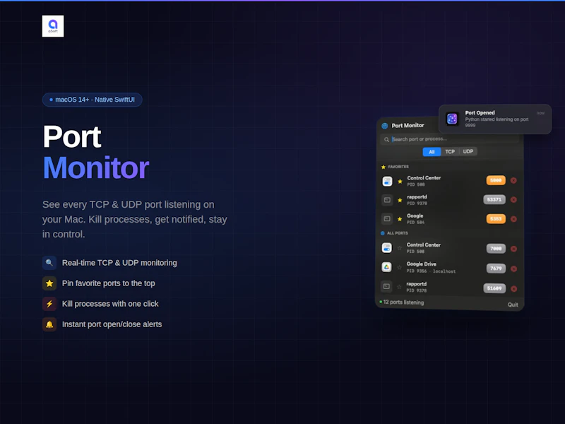 Port Monitor screenshot 2