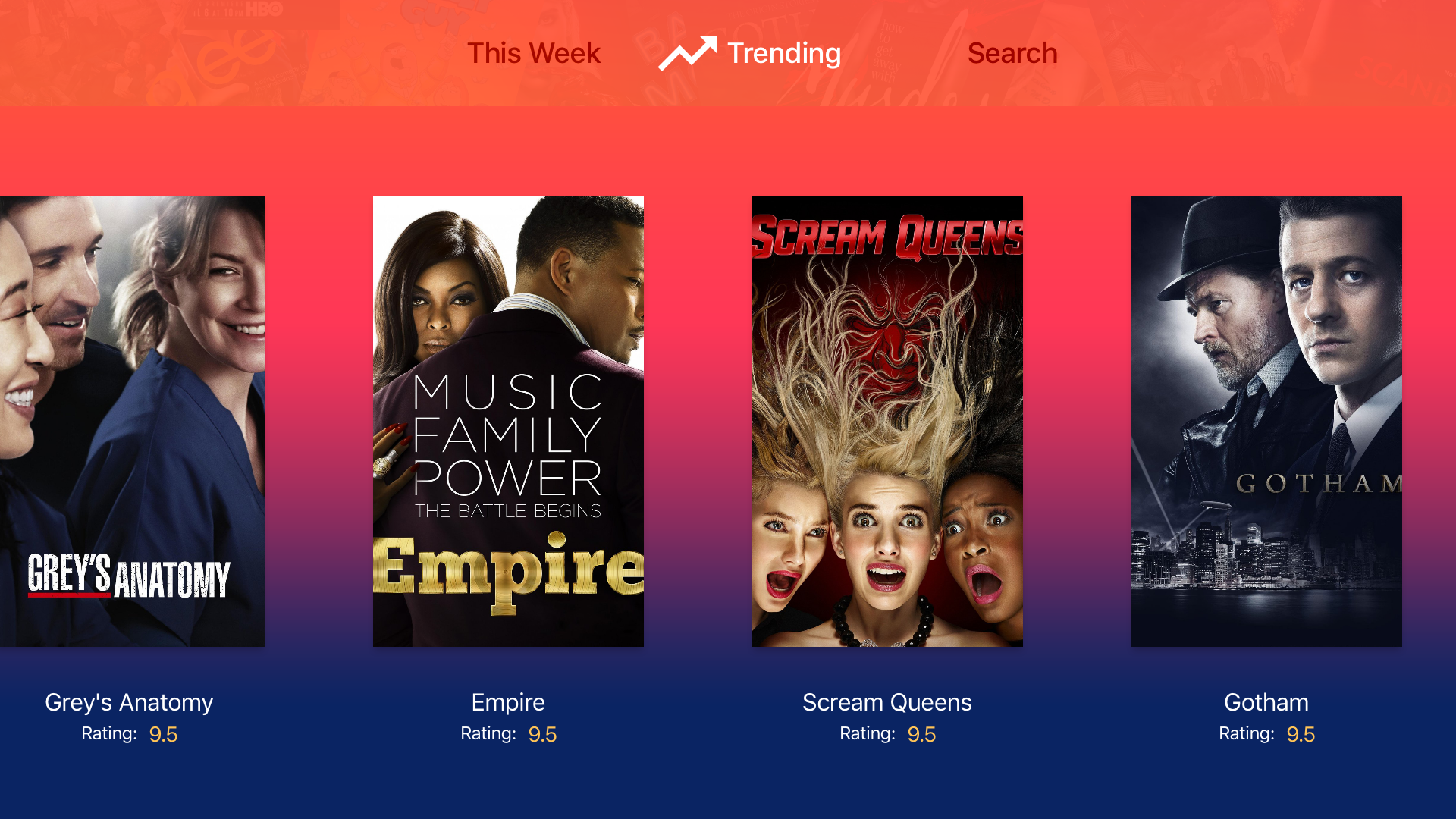 upNEXT (Apple TV) gallery image
