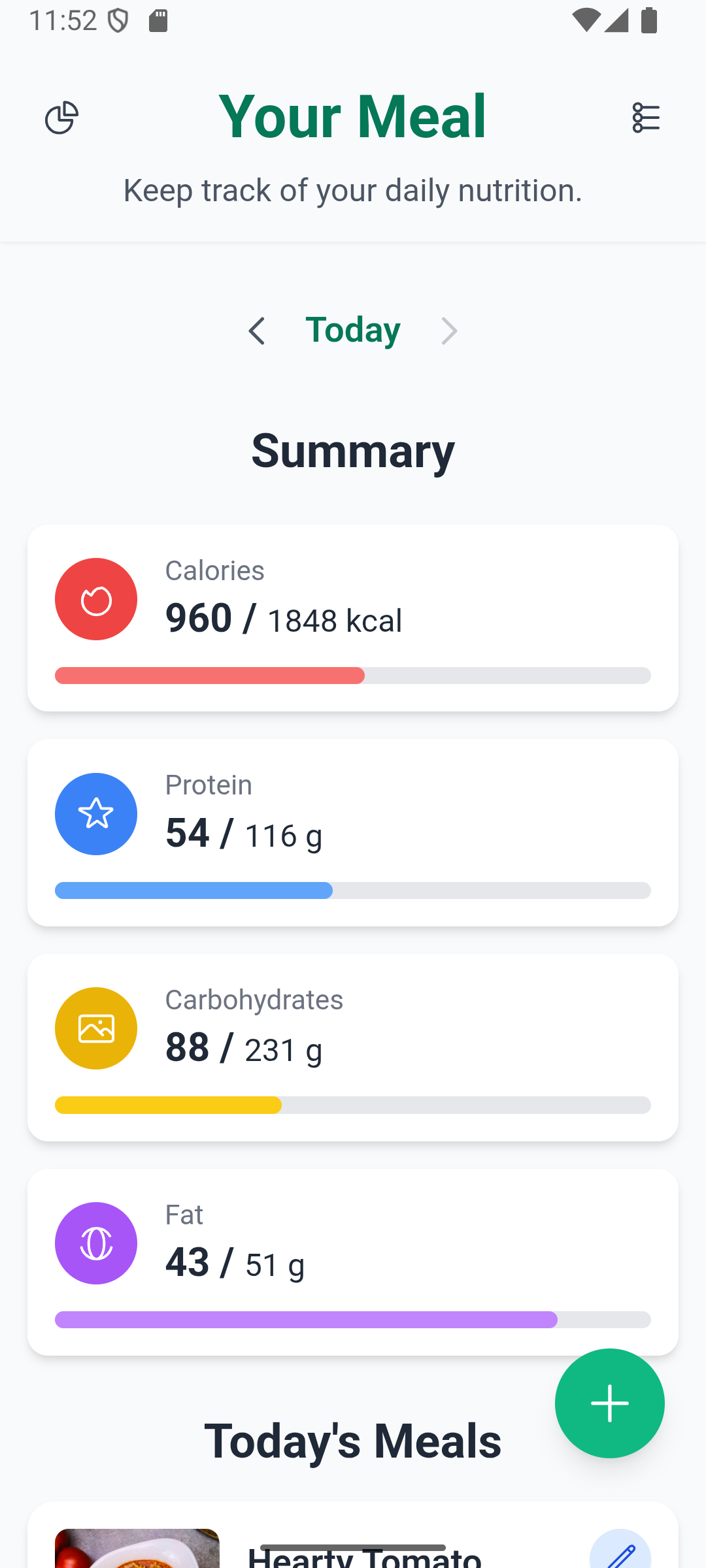 Ваша еда: AI Calorie Tracker - Сделайте фото - ИИ мгновенно считает ваши калории и макросы! медиа 1