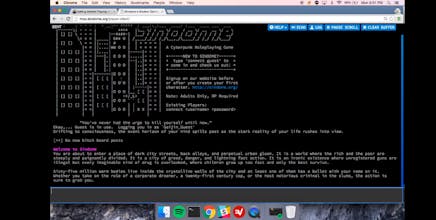 Sindome: Cyberpunk Roleplaying Game gallery image