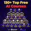 130+ Top Free AI Courses List