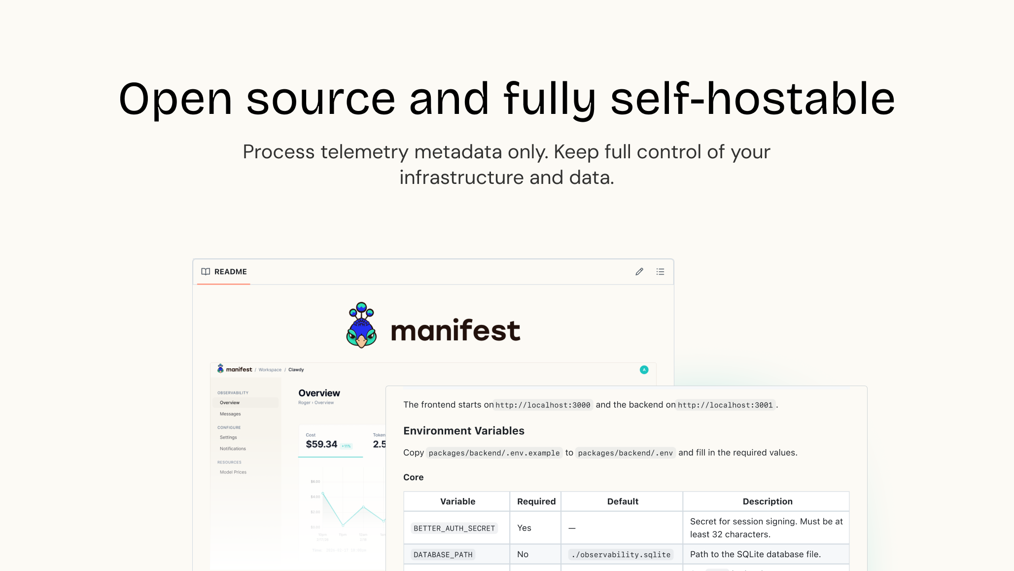 Manifest - Screenshot 3 showing product features and functionality