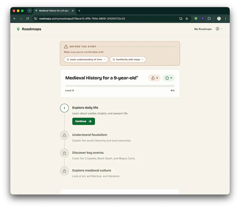 Roadmaps screenshot 4