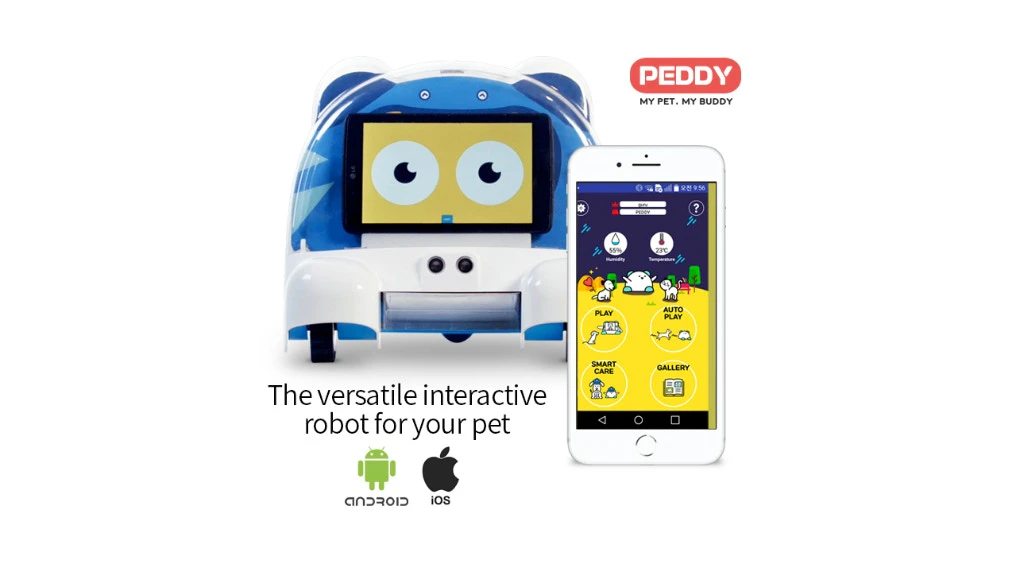 PEDDY - The Versatile Interactive Robot for Your Pet