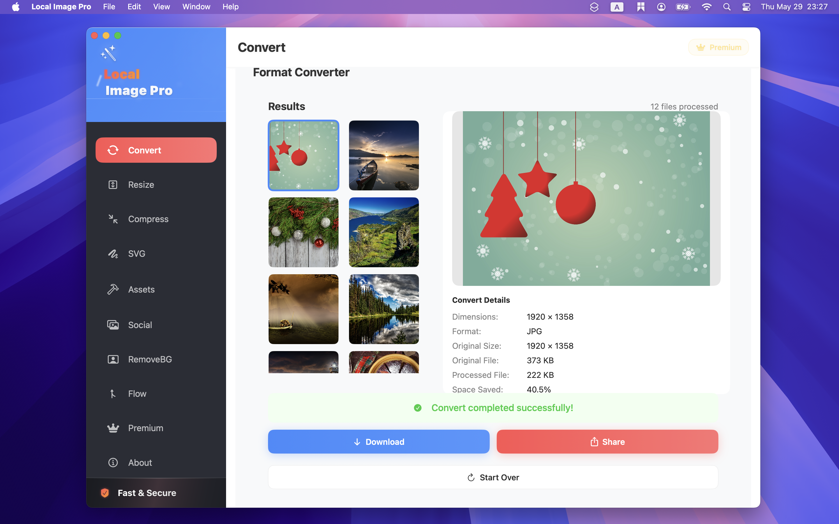 Pro Image Local - แปลง, บีบอัด, ปรับขนาดภาพใน Mac media 2