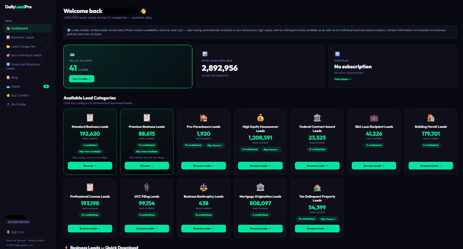 DailyLeadPro screenshot 2