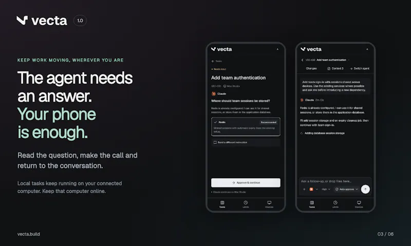VECTA 1.0 screenshot 1