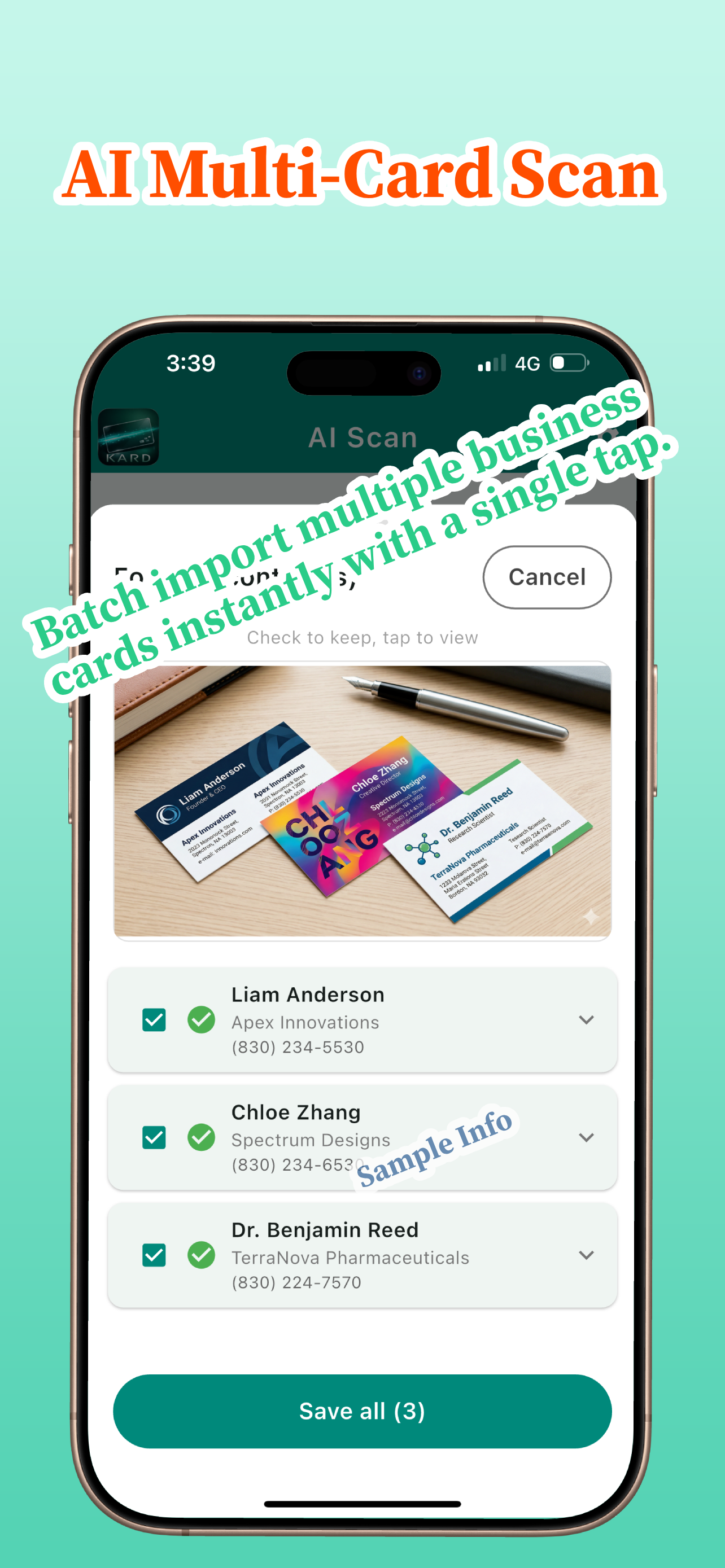 IOS-AI Kard: Private & 175 Languages OCR gallery image