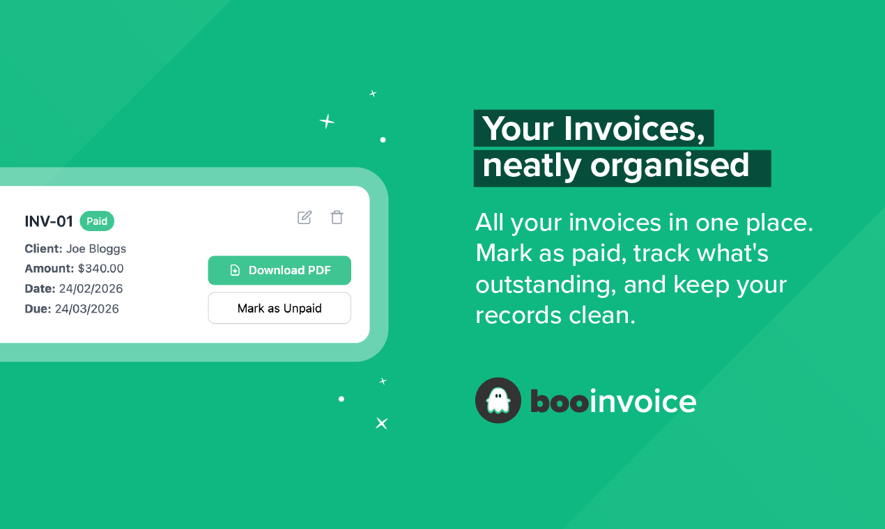 BooInvoice gallery image