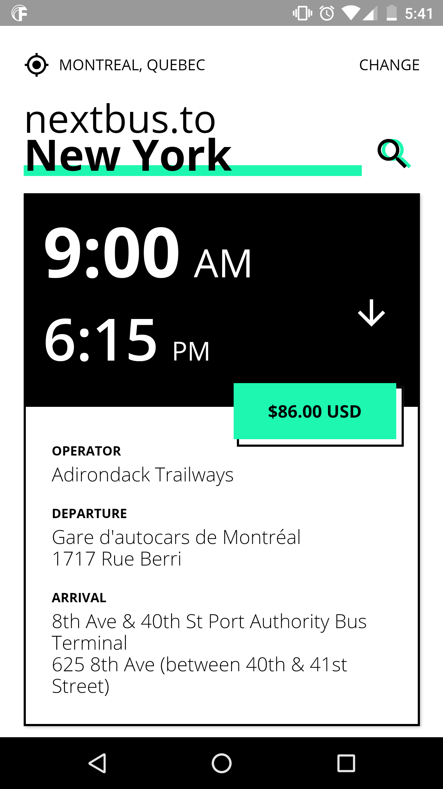 NextBus.to gallery image