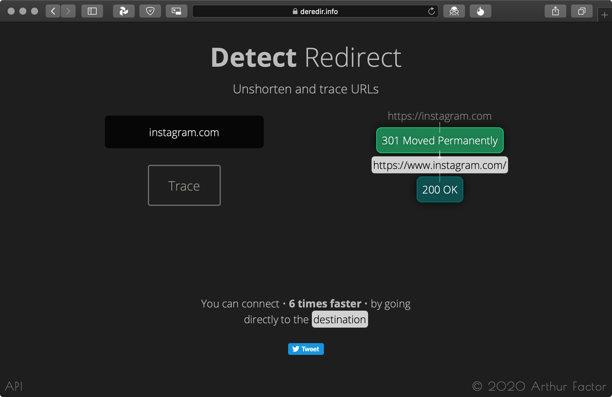 Detect Redirect gallery image