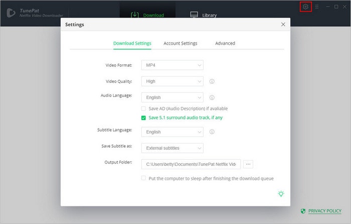 Media Tunepat Netflix Video downloader 2