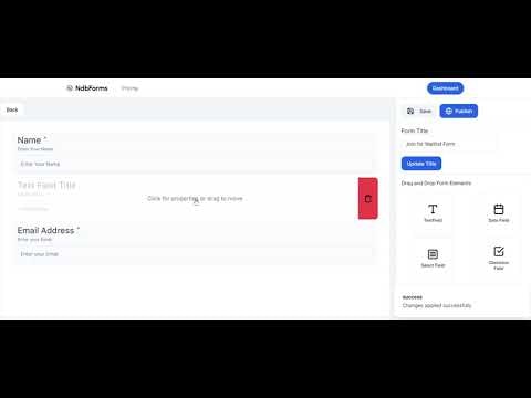 NdbForms gallery image