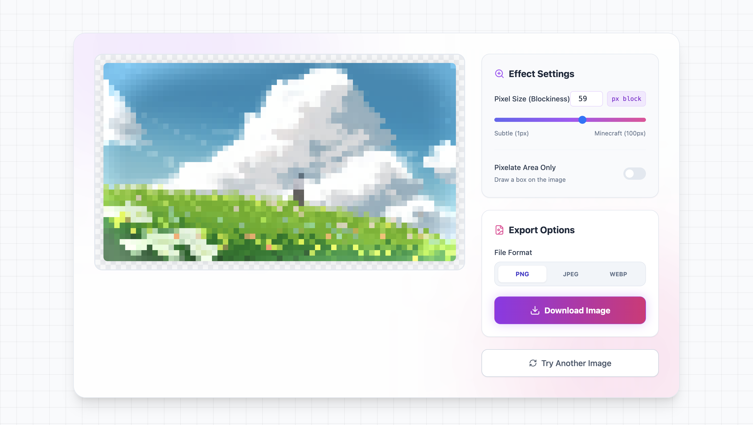 Pixelate Image media 2