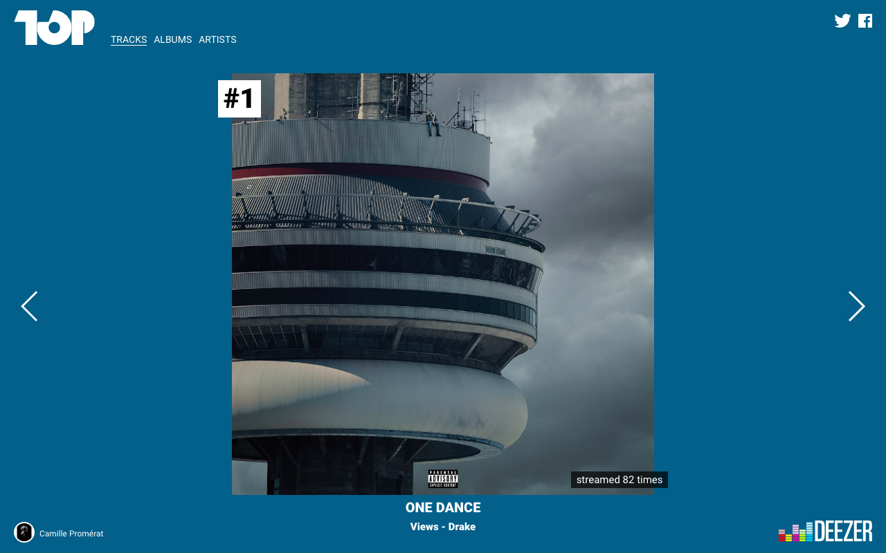 Deezer Top 10 gallery image