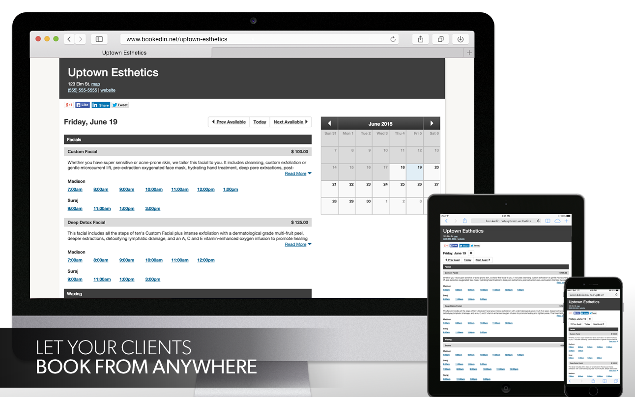 BookedIN gallery image