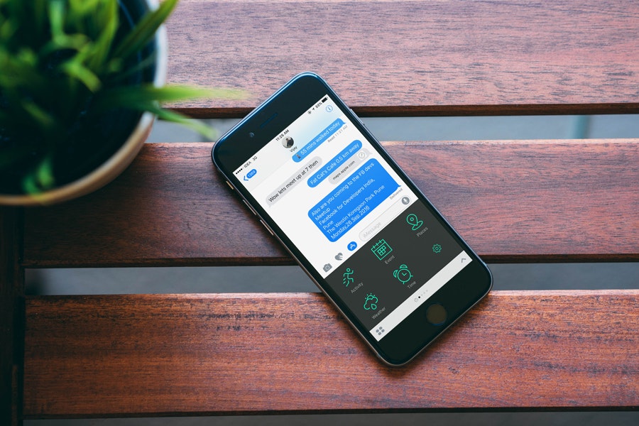 Context for iMessage gallery image