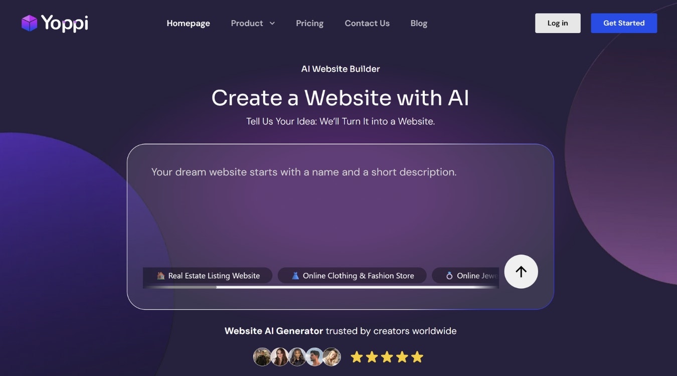Yoppi - Main product screenshot demonstrating key features and user interface