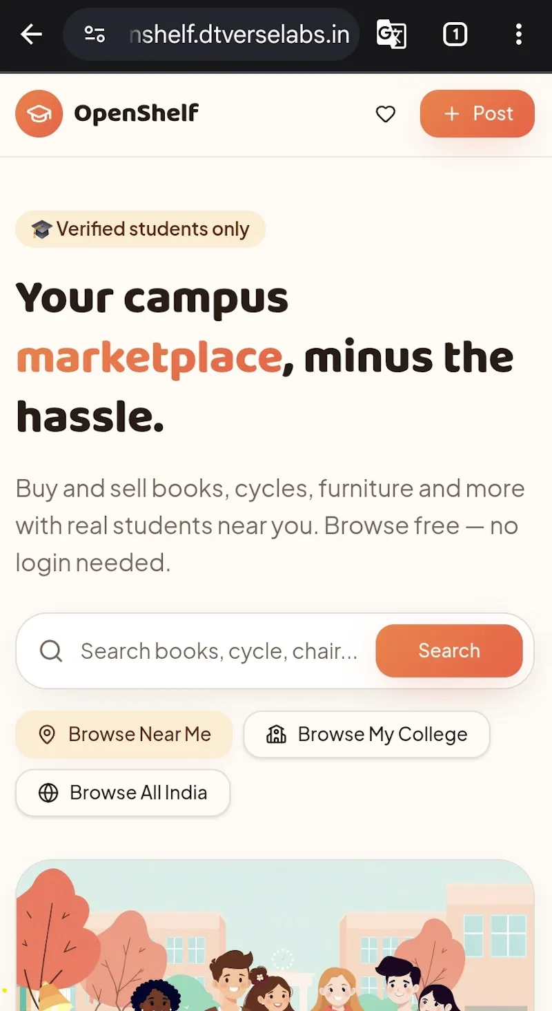 OpenShelf screenshot 2