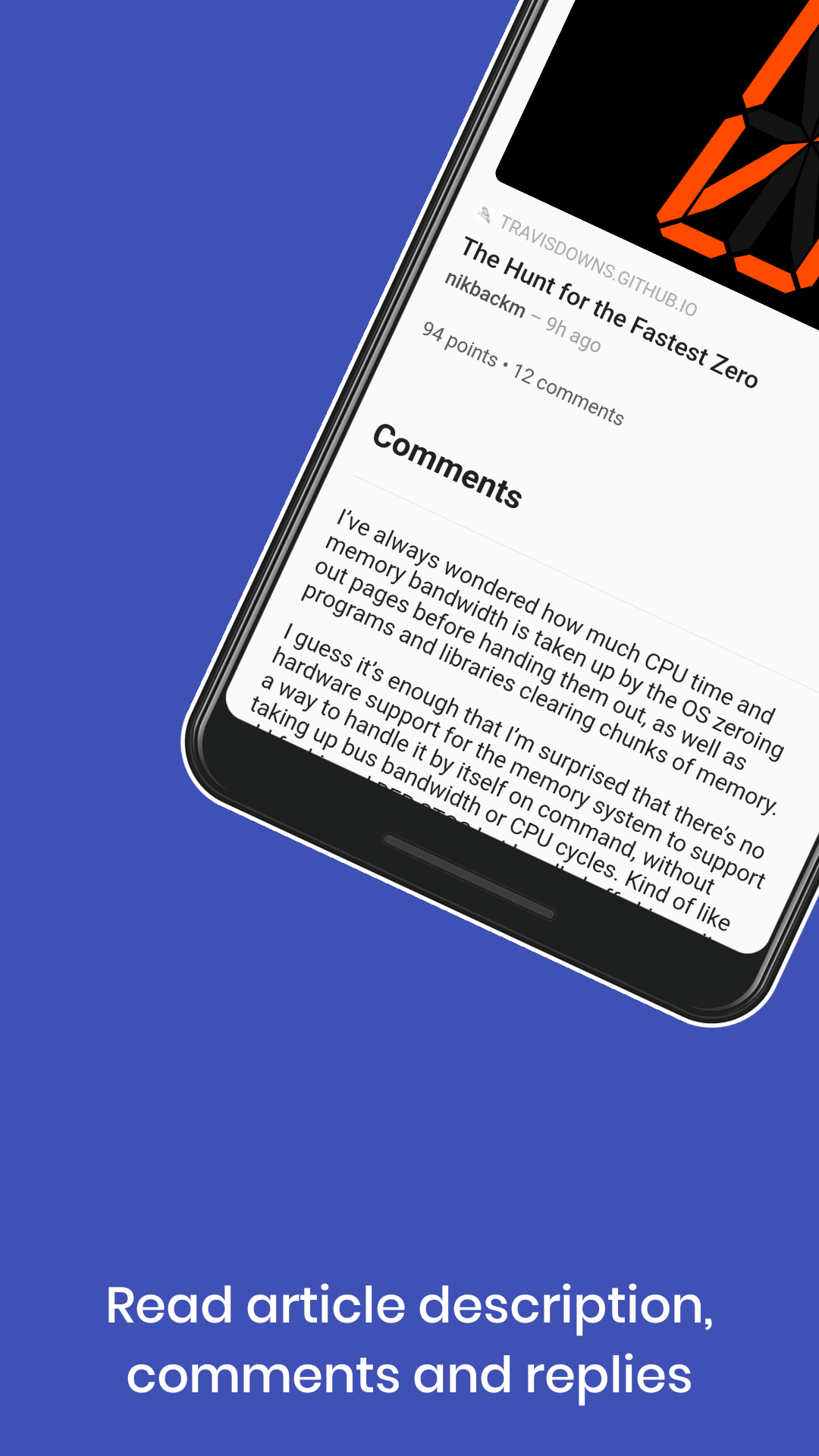Hacker News for  Android gallery image