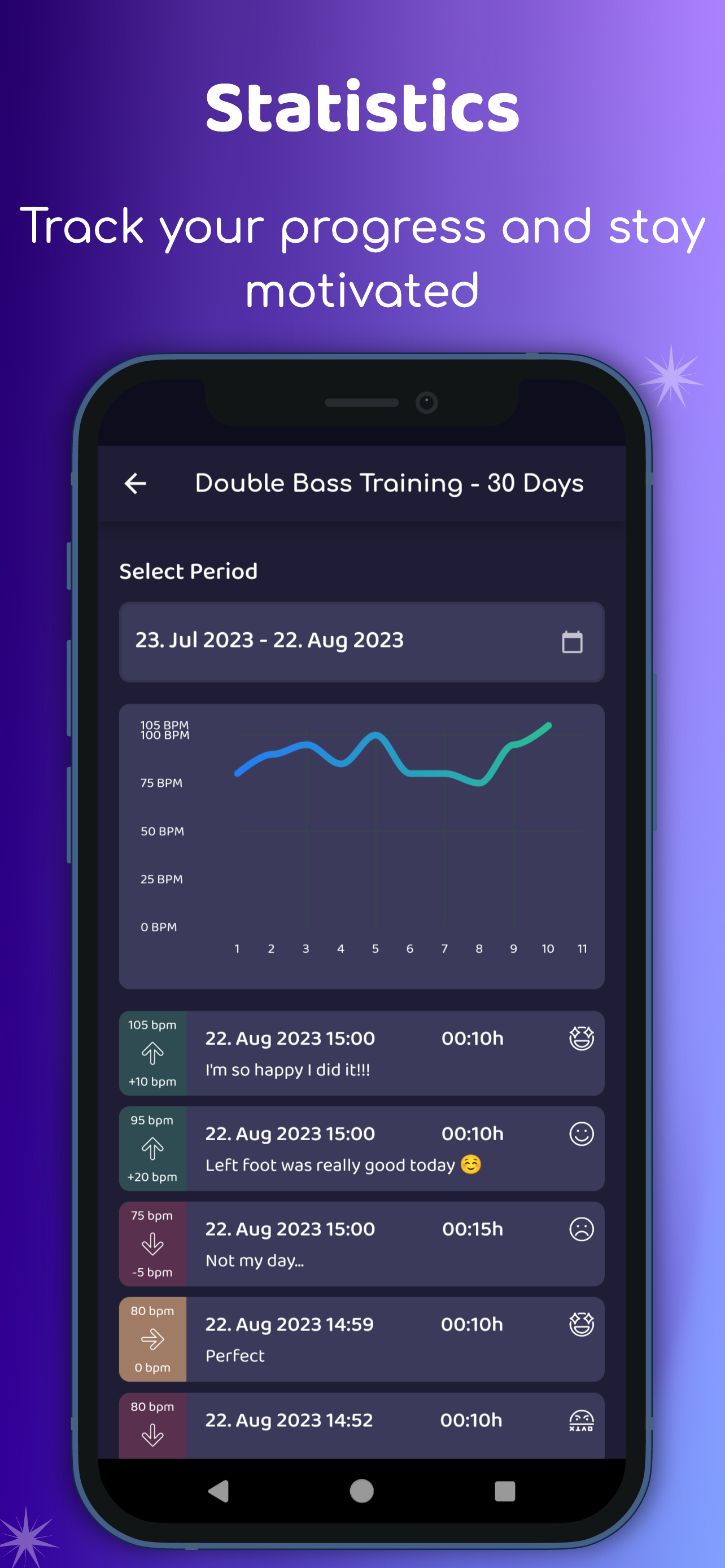 กลอง - แอป Drum Practice Tracker media 6