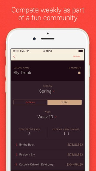 Fantasy Movie League for iPhone gallery image