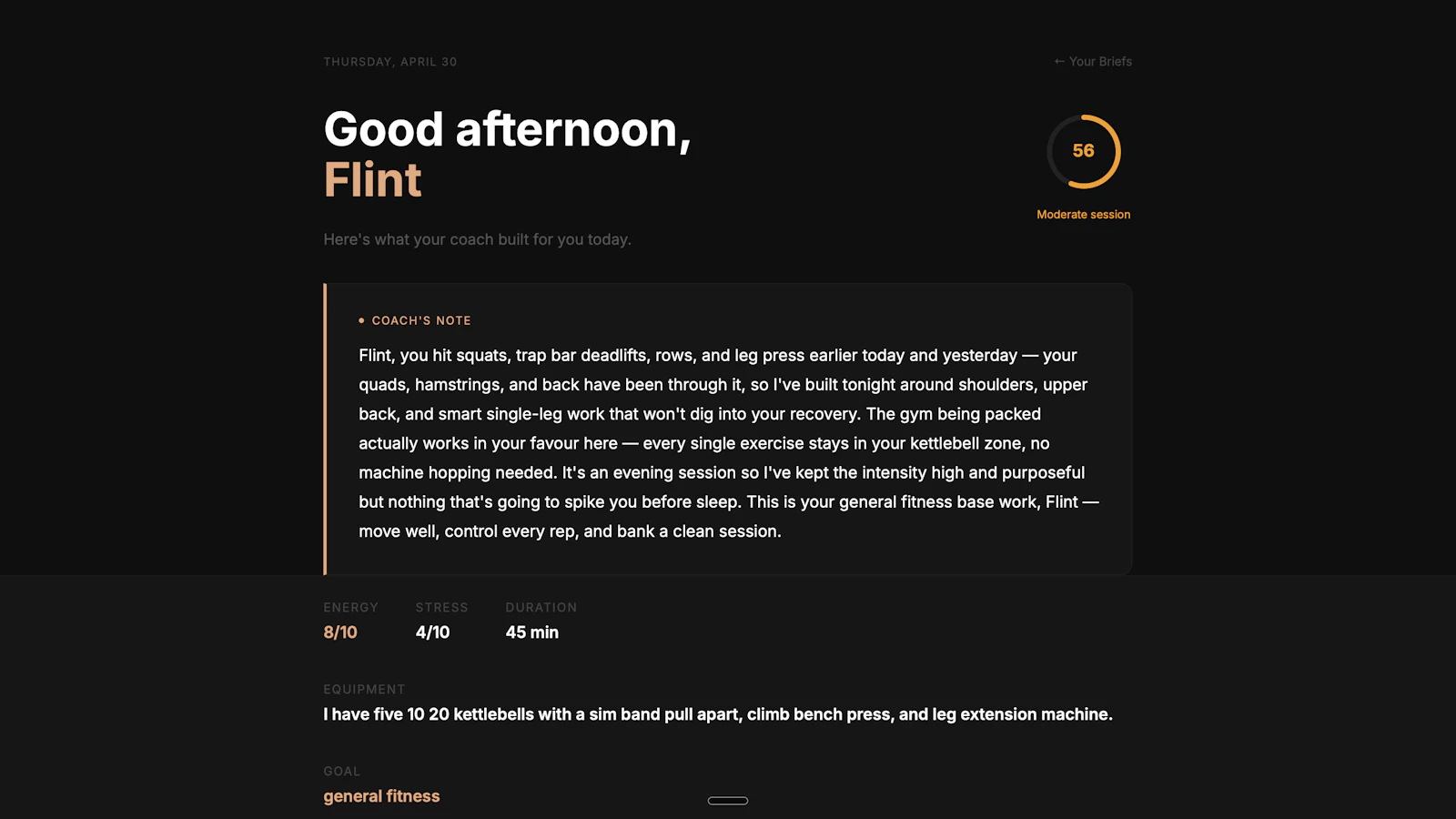 Flint — Your daily spark. screenshot 1