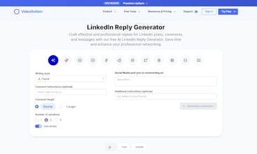 LinkedIn Reply Generator gallery image